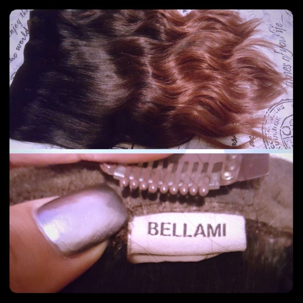 Bellami halo clip hair extension